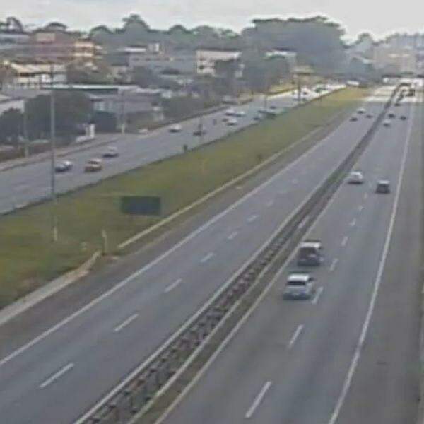 O acidente aconteceu na Rodovia Anchieta, km 64 Sul