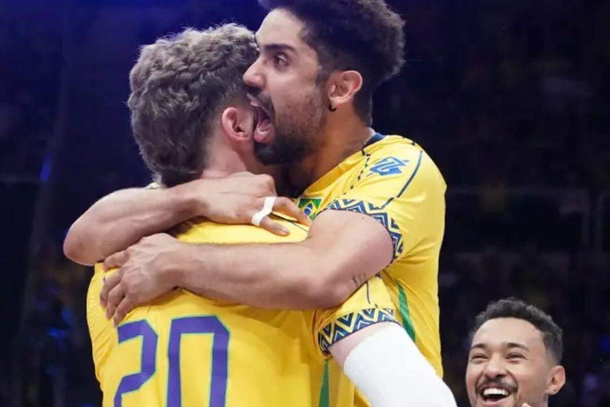 Com a vitória, Brasil ultrapassou Eslovênia na classificação, ficando atrás apenas de Polônia e Japão